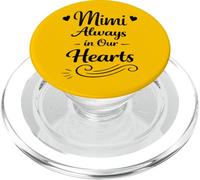 Mimi Always In Our Hearts - Abuela Familiar Orgullosa y Amorosa PopSockets PopGrip para MagSafe