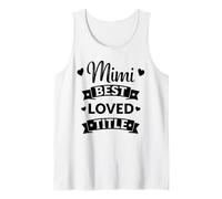 Mimi Best Loved Title - Abuela Favorita de los Nietos de la Familia Camiseta sin Mangas