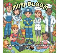 Mimi Bloom: Fun & Cute Professional Coloring Book