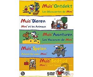 Mimi Coffret 5 DVD: Les Decouvertes de Mimi / Mimi et les Animaux / Les Vacances de Mimi / Amuse-toi avec Mimi / Mimi: C'est l'Heure de Dormir