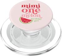 Mimi del uno en un melón cumpleaños niña sandía Primero PopSockets PopGrip para MagSafe
