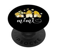 Mimi Grandma Women Cute Gnomes Theme Mother's Day PopSockets PopGrip Adhesivo