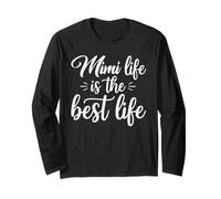 Mimi Life is The Best Life For Cute Grandma Mothers Day Manga Larga