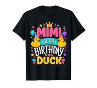 Mimi of The Birthday Duck Cute Family Matching Party Camiseta