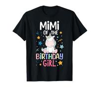 Mimi of The Birthday Girl Unicorn Girls Family Matching Camiseta
