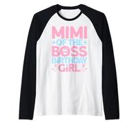 Mimi of The Boss - Traje de Fiesta de cumpleaños como un Jefe Mimi Camiseta Manga Raglan