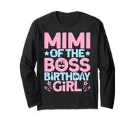 Mimi of The Boss - Traje de Fiesta de cumpleaños como un Jefe Mimi Manga Larga