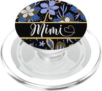 Mimi Personalizado de Nietos patrón Floral de Flores PopSockets PopGrip para MagSafe