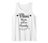 Mimi Roots of Our Family - Orgullosa y Amorosa Familia Abuela Camiseta sin Mangas