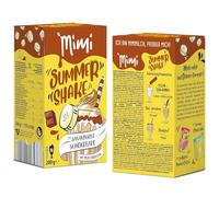 Mimi Summer Shake Banana Split Chocolate 16 x 200 g de 10 porciones - Paquete ahorro - Refrescante bebida de verano, bebida soluble en polvo para fiestas