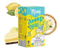 Mimi Summer Shake Lemon Cheesecake 8 x 200 g de 10 porciones - Preparar con leche o sustitutos de leche, refrescante bebida de verano, bebida soluble en polvo, con sabor a limón y tarta de queso