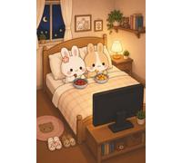 Mimi & Tobi - K-Drama Night: Just One More Episode Paperback Lined Notebook
