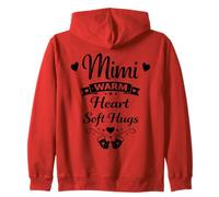 Mimi Warm Heart Soft Hugs, Genial Abuela Favorita de los Nietos Sudadera con Capucha