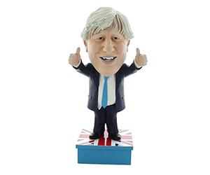 Mimiconz Figurines World Leaders Collection Boris Johnson. 20 cm de Alto. Personaje Realista, Regalo novedoso Pintado a Mano