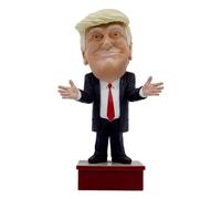 Mimiconz Figurines World Leaders Collection Donald Trump Gift. 20 cm de Alto. Personaje Realista, Producto novedoso Pintado a Mano.