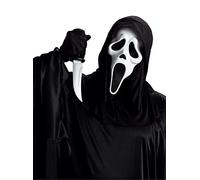 MIMIKRY Original Ghost Face Scream Slayer - Juego de máscara con capucha para Halloween