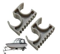 Mimoqk Abrazadera para barras ocultas de barcos, 2 unidades, antisolapas | Abrazadera de barra de protección solar marina para protección solar en kayaks, dinghys y remo, en el mar