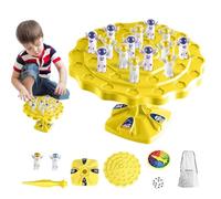 Mimoqk Astronautas, árbol de Equilibrio de astronautas de Juguete matemático,Juguete Educativo de Astronauta para matemáticas y Ocio Entre Padres e Hijos | Juego de Mesa para niños, Juguete de