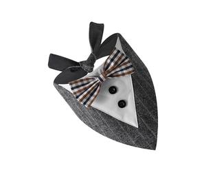Mimoqk Bandanas para perros - Bandana de disfraz para perros en forma de triángulo - Accesorios de bufanda para mascotas | para Halloween Cumpleaños Chico Navidad Otoño Fiesta Boda