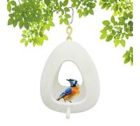 Mimoqk Bird Nest House, Egg Shape Hammock, Cage Cave Soft Hanging Pet Shelter, Small Birds Conure Cockatiel Canary Resting Sleeping Breeding Comfort Home Cage Pet Store Use 5,31 x 5,91 pulgadas