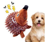 Mimoqk Bola chirriante para perro, para perro, bola erizada, flotante para rana/erizo Spiky Ball | Juguetes de peluche para perros, juguetes indestructibles para perros de tamaño