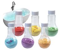 Mimoqk Bolas De Baño Para Bebé | Globo De Baño Efervescente Colorido | Juguetes Científicos para Niños Niñas Profesores Sala De Casa Escuela Viaje