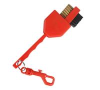 Mimoqk Cepillo de Golf | Cepillo De Doble Cara para Palos De Golf | Limpia Surcos De Varilla | para Torneos, Deportes, Gimnasio, Patio, Partidos, Campo de Práctica y Curso Exterior al Aire