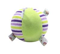 Mimoqk Child Rattle Sphere, Soft Sensory Ball, Bell Sound Toy, 5 pulgadas Colorful Toy Early Learning Development for Over 6 Months Old Birthday Children Day Action Gift Play Activity