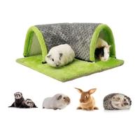 Mimoqk Cozy Small Animal Bed, Plush Cuddle Cup Hut, Washable Hamster, Small Animal Cozy Bed, Ferret Plush Bed, Washable Small Pet Bed, Washable Animal Bed 34 x 34 cm, 13,39 x 13,39 pulgadas for