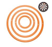 Mimoqk Dart O Rings, Dart Training Rings, Game Practice Set, 4 Piece Set, 11cm/4.33inch 8.5cm/3.35inch 6cm/2.36inch 4cm/1.57inch, Target Throw Game for Kids Boys Girls Backyard Outdoors Indoor