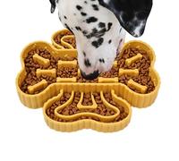 Mimoqk de Alimentación Lenta tipo Lick - Plato anti-atragantamiento para mascotas - Alfombra de Lamido para Perros y Gatos,para Aliviar el Aburrimiento en Interiores, Exteriores, Viajes, Entrenamiento