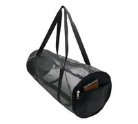Mimoqk Dive Bag for Snorkeling, Foldable PVC Mesh Diving Gear Pouch, Lightweight Dry Beach Tote, Interactive Zipper Pocket Organizer to Swimwear, Sports Shoes, and Travel Equipment 27.56x10.63 Inches