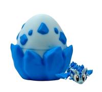 Mimoqk Dragon Egg Toy, Articulated Fidget Gadget, Cute Design with Hidden Surprise, Sturdy Build with, Gift Supply, Fun Collectible for Kids Teens Car Desktop Shelves Home Play Use