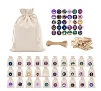 Mimoqk Eid Goodie Bags, Countdown Calendar Bags, Holiday Treat Bags, Candy Goodie Bags, Goodie Bags with Clips, Eid Candy Bags, Countdown Bags for Eid, Holiday Goodie Pouches, Eid Treat Bags,