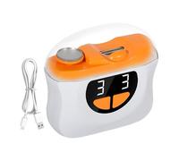 Mimoqk Electric Nail Clipper - Automatic Fingernail Cutter - 3-Speed LED Quiet Nail Clipper Built-In Scraps Storage for Baby Care & Elderly Fingernail Maintenance, Home Manicure
