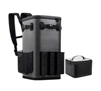 Mimoqk Fishing Backpack With Rod Holder, 49L Tackle Bag Fishing Backpack, Multifunctional Fishing Pack, Ideal for Fishing, Camping, Hiking, Fishing Gear Tackle Backpack, Outdoor Adventures, 9 Rod