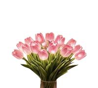 Mimoqk Floral Light Decor, Romantic Flower Lamp, Soft Glow Night Light, Bedside Reading Lamp, for Home House Living Room Bedroom Indoor Outdoor Table Office Family Woman Ambient Lighting Use
