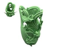 Mimoqk Flower Vase, Decorative Table Centerpiece, Dried Flower Vase, Elegant Pampas Grass Holder, Ceramic Vases Home Decor for Living Room Bathroom Bedroom Dining Table Shelf Fireplace