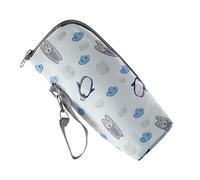 Mimoqk - Funda aislada para botella de agua, funda térmica para taza, soporte ergonómico para uso en carreras, diario, gimnasio, trabajo, viajes y al aire libre