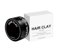 Mimoqk Hair Clay, Matte Styling Cream, Strong Hold Cream, 100g Natural Formula, Non-Greasy Finish, Long Lasting Hold, Styling Control for Adults Boys Men Outdoor Travel Dates