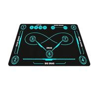 Mimoqk Hockey Training Mat, Interior Outdoor Pad, Stickhandling Practice, Large non-lip Mat, Hockey Training Equipment for All Eges Soccer Lovers Adults Professionals Enthusiasts