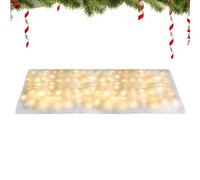 Mimoqk Holiday Decoration Supplies, Christmas Village Decor, Decor, Christmas Tree Accessories, Folding Design Christmas Village Decorations for Walls, Christmas Trees, Fireplaces Floors