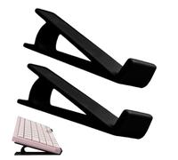 Mimoqk Keyboard Riser, Non Slip Desk Stand, Portable Typing, Gaming Work Setup for Home Office Dorm Apartment Computer Monitor Mouse Phone Laptop Support Stability Comfort Use