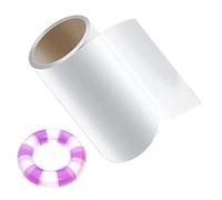 Mimoqk Kit de Parches para Inflables,Cinta Adhesiva Transparente Impermeable de TPU,Pegatinas de Reparación para Botes de Goma | para Colchón, Tienda, Flotador, Trampolín, Tobogán, Kayak,