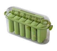 Mimoqk Moldes para paletas de hielo, antiadherentes de gran capacidad, para dormitorio, , apartamento, , yogur, mermelada, gelatina, pudín, frutas