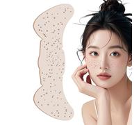 Mimoqk Motas de maquillaje con purpurina facial, parches de maquillaje que