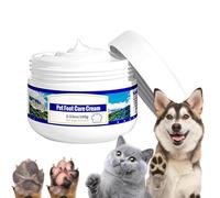 Mimoqk Natural Foot Balm, Cracked Dog Paw Wax, Dog Foot Pad Cream, Puppy Paw Protection, Cat Paw Protection Natural Dog Paw Pad Balm Cracked Paw Wax for Extreme Weather Protection