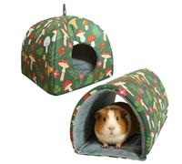 Mimoqk Nido Caverna para Erizo - 2 piezas Hamaca cómoda y cálida para Chinchilla - Hamaca de sueño para el erizo | Para conejos, hurones y otros animales domésticos