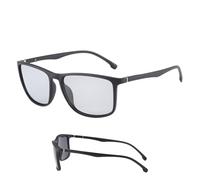 Mimoqk Polarized Sunglasses, Women's Fishing Shades, Color-Changing Sun Lenses, UV Protection Eyewear, Lightweight Sport Glasses, Ideal para Driving, Cycling, Beach, Travel Use, All Grey, Se référer