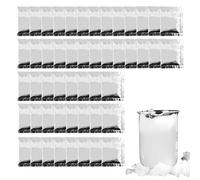 Mimoqk Portable Toilet Powder, Odor-Control Gel, Liquid Waste Solidifier, Fast-Acting Pee Absorbent, Deodorizing Powder Packs, (50 Pieces), for Camping, Hiking, Travel, Backpacking